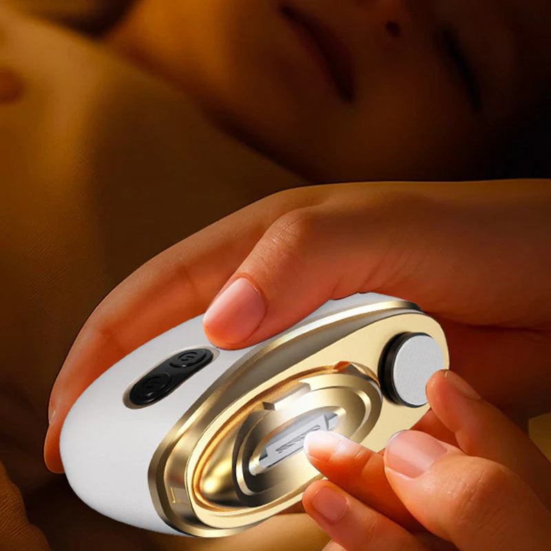 Coupe-Ongles et Polisseur Électrique 2-en-1