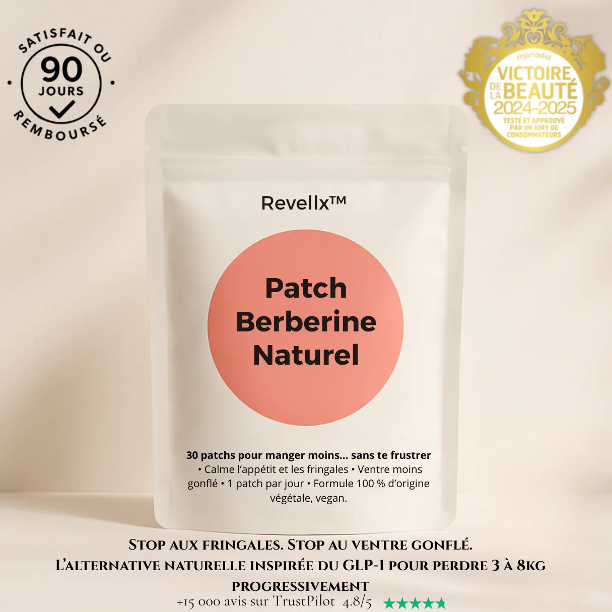 Patch Berberine Naturel Perte de Poids
